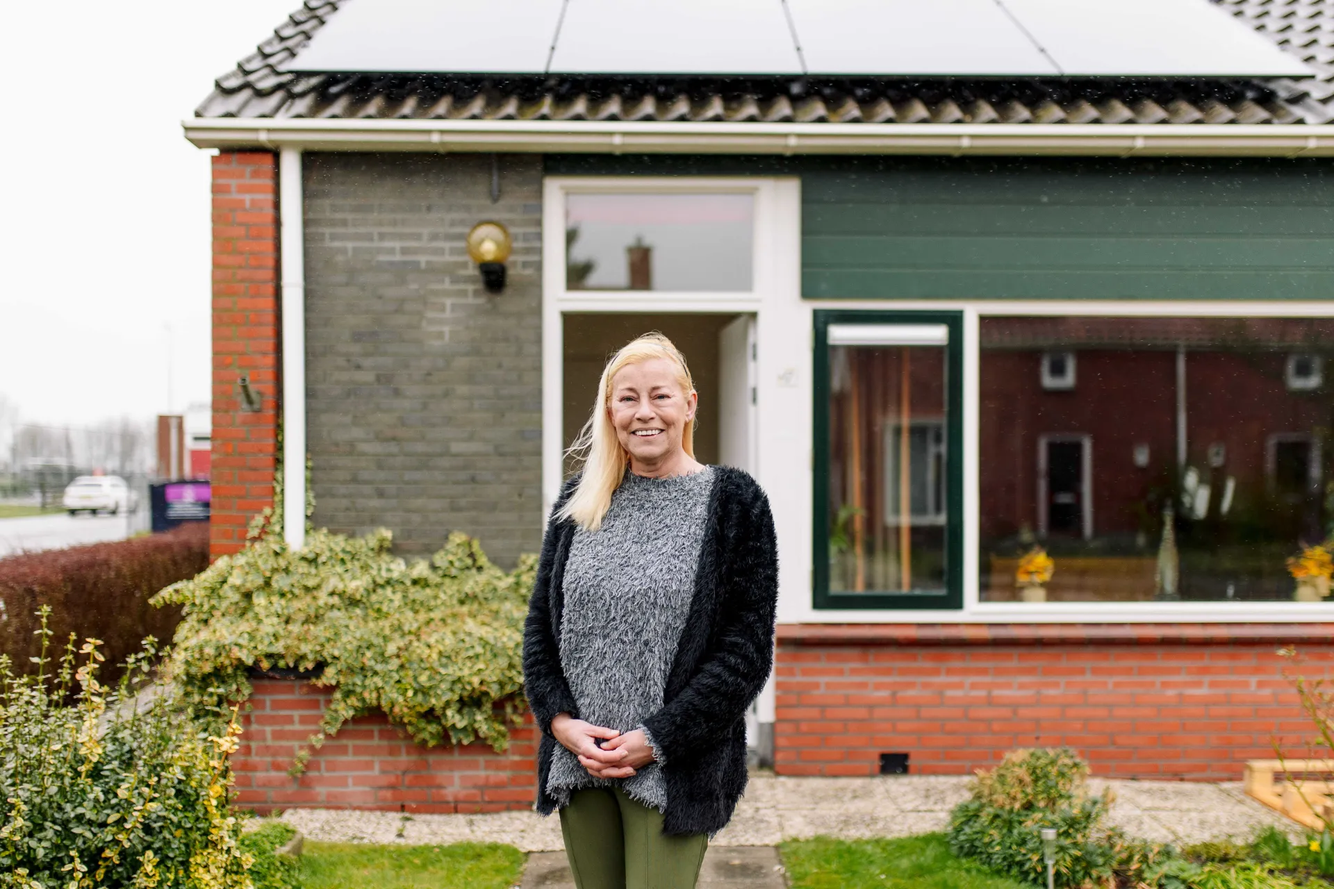 Lea voor haar nieuwe huis